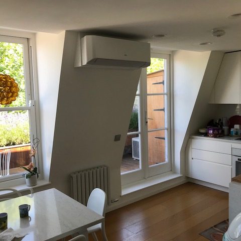 Living Room Air Conditioning for Earls Court Flat